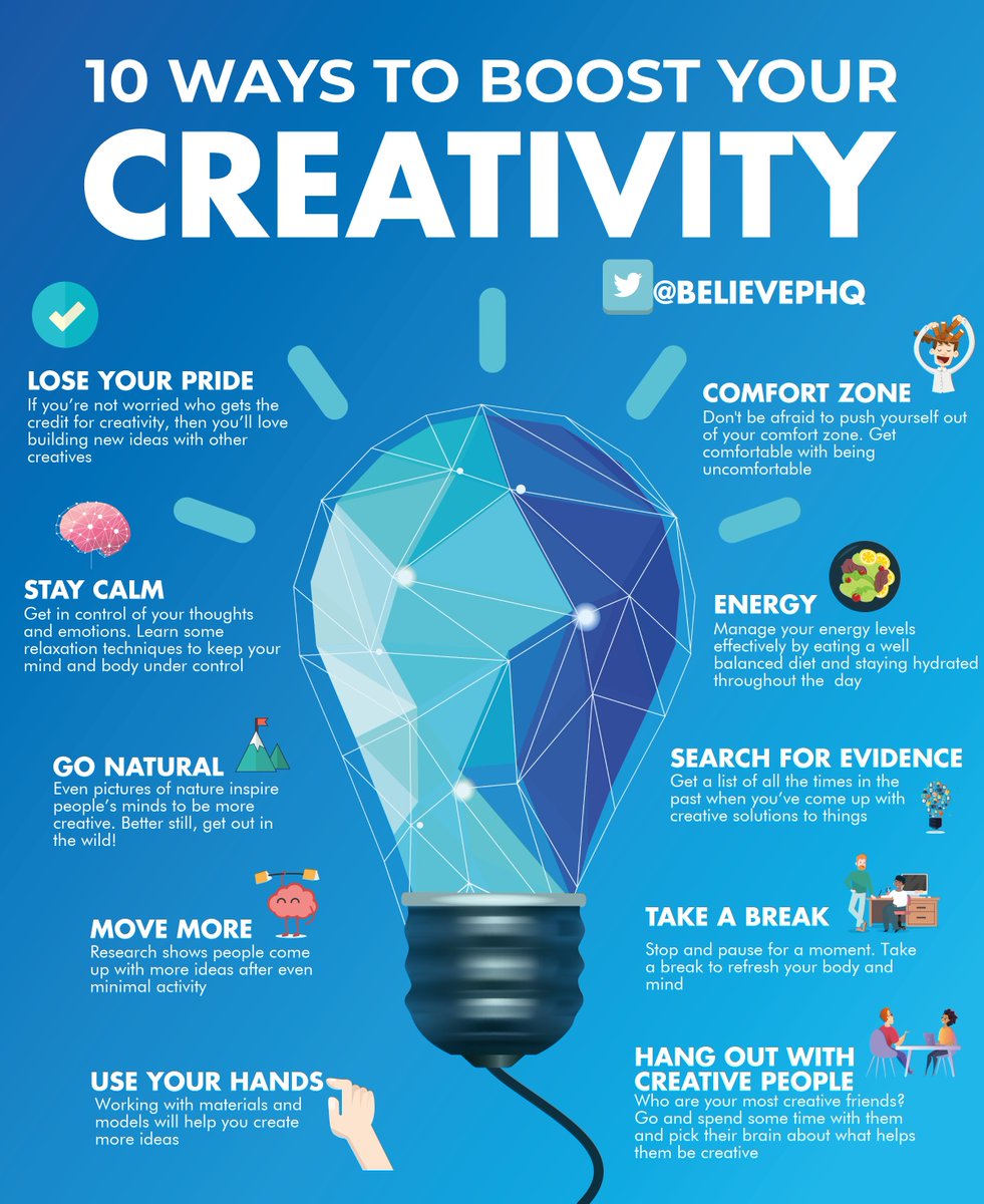 10 Ways to Boost Your Creativity