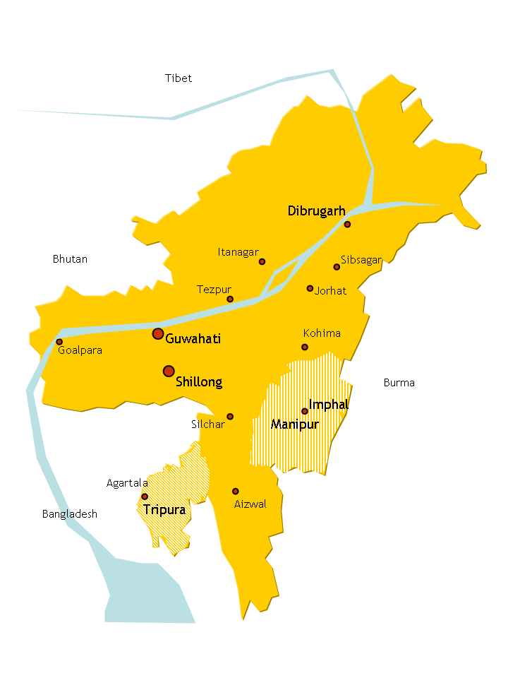 History of Mizoram of India.