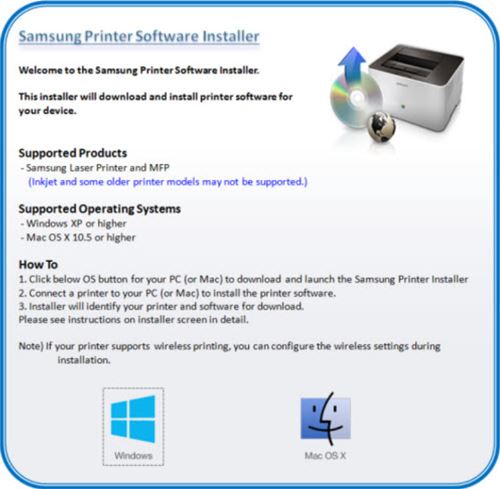 Printer Drivers and Software