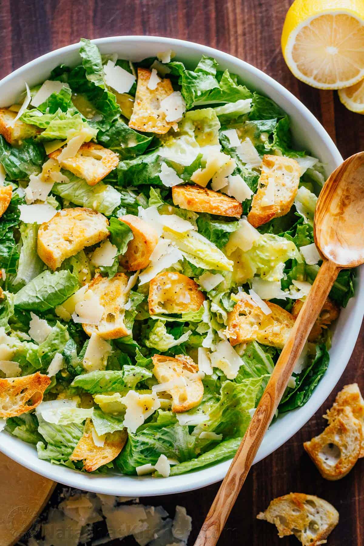 Recipe for Caesar Salad.