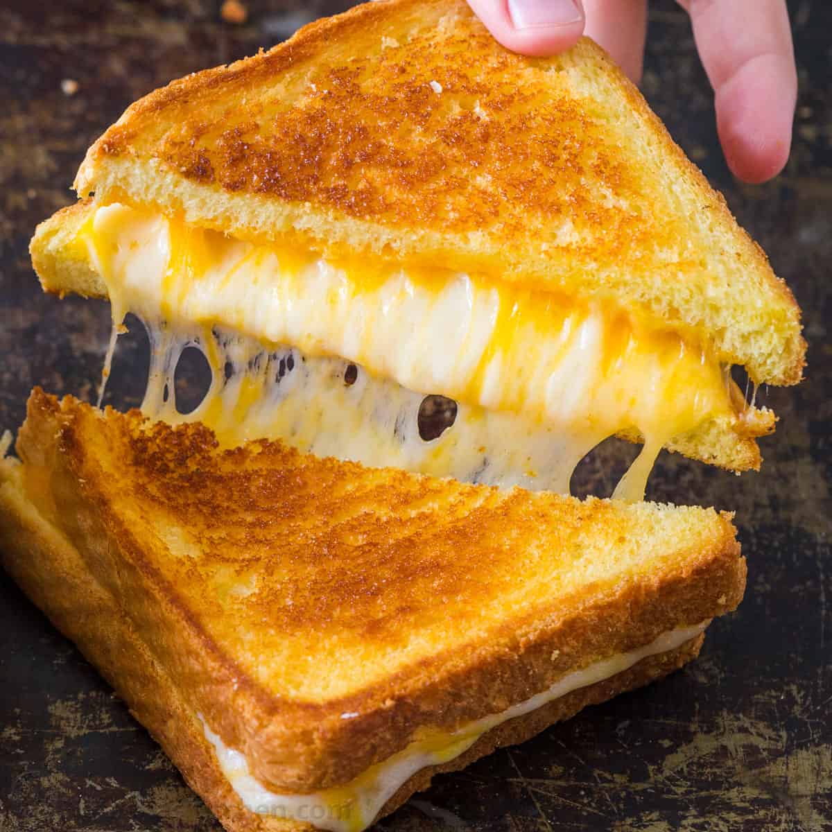 Recipe for Grilled Cheese Sandwich.