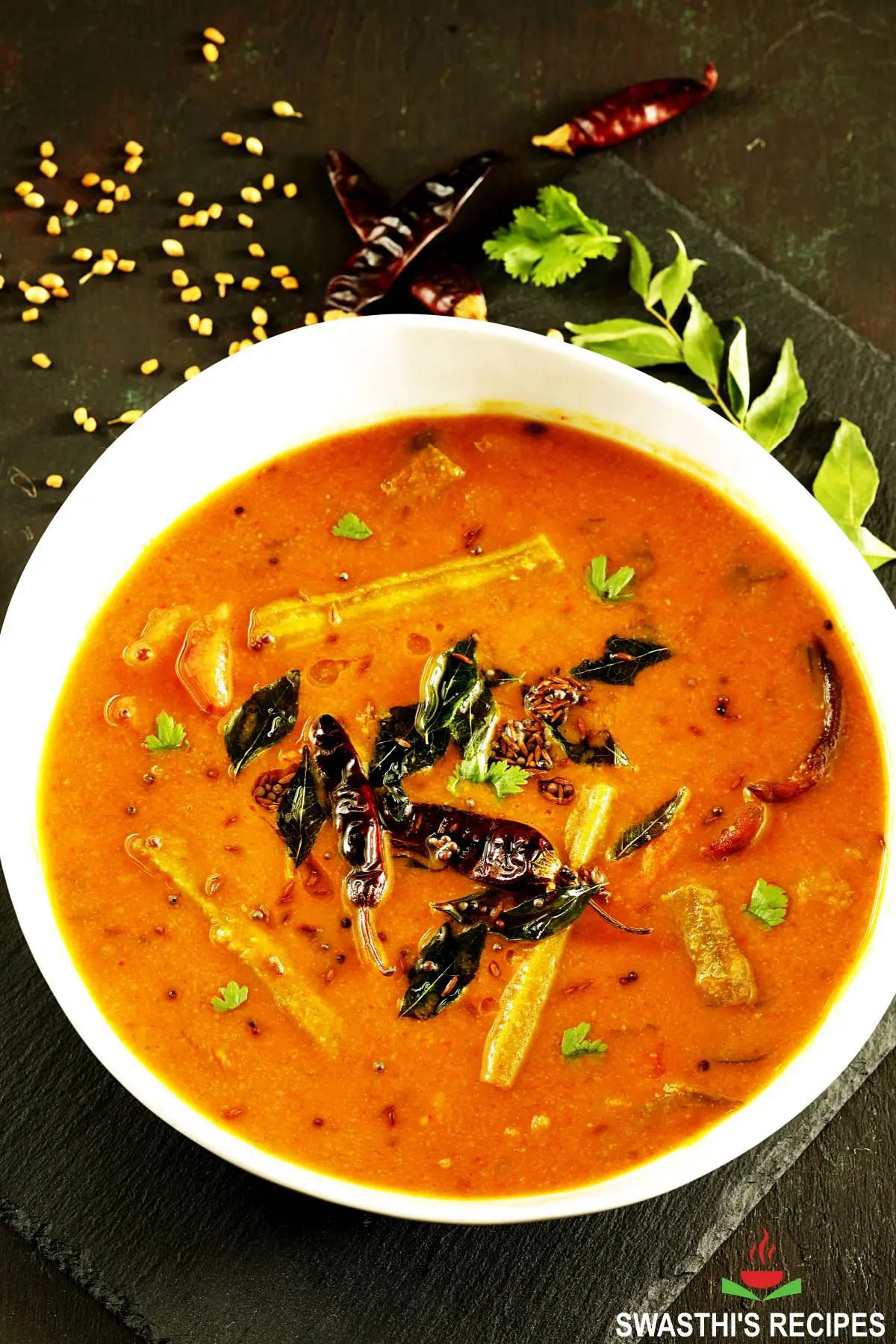 Recipe for Making Indian-style Sambar at Home.