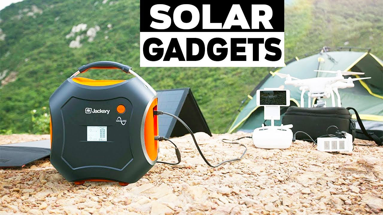 Solar-Powered Home Gadgets