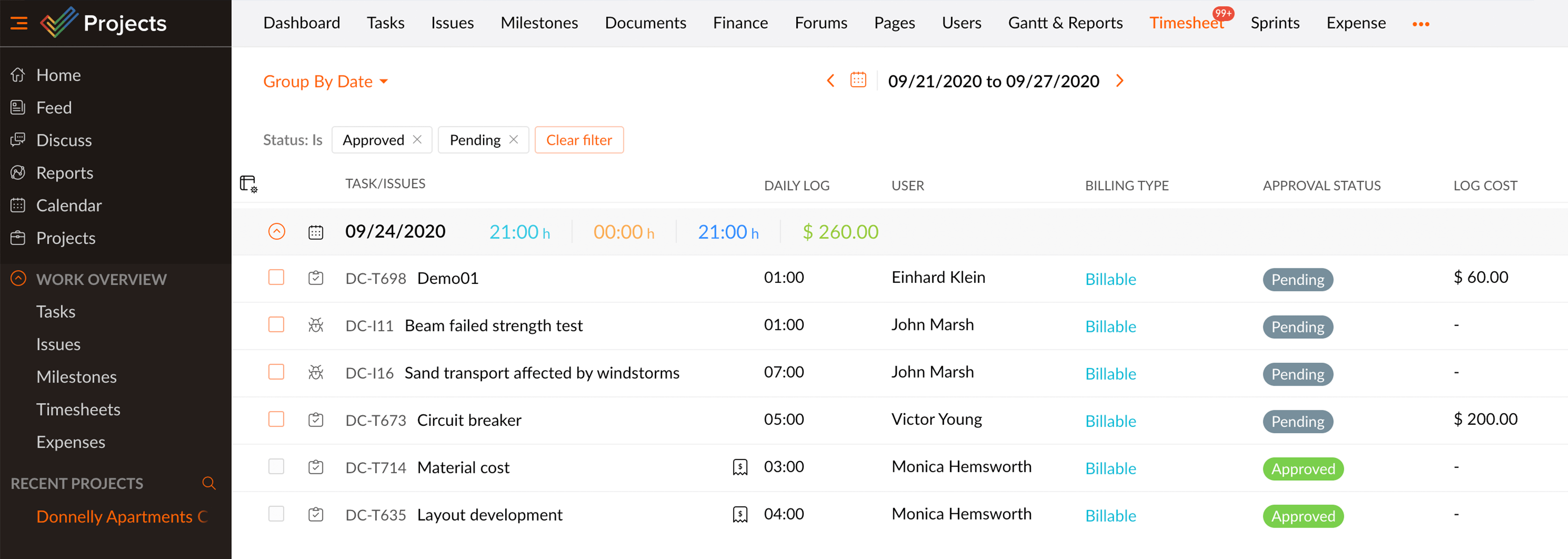 Time Tracking and Timesheet Software